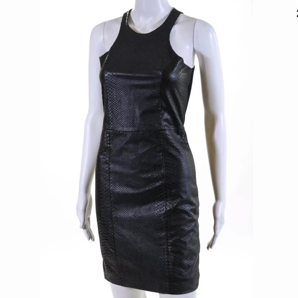 Mason X Michelle Mason lambskin leather tank dress - Picture 6 of 8